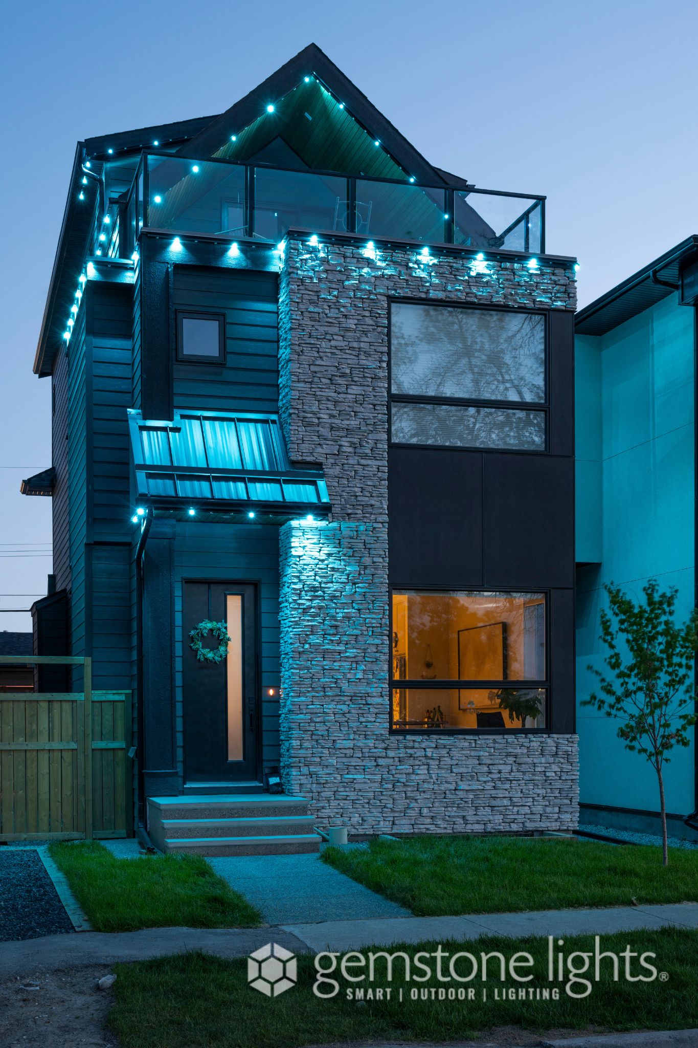 Smart lighting exterior